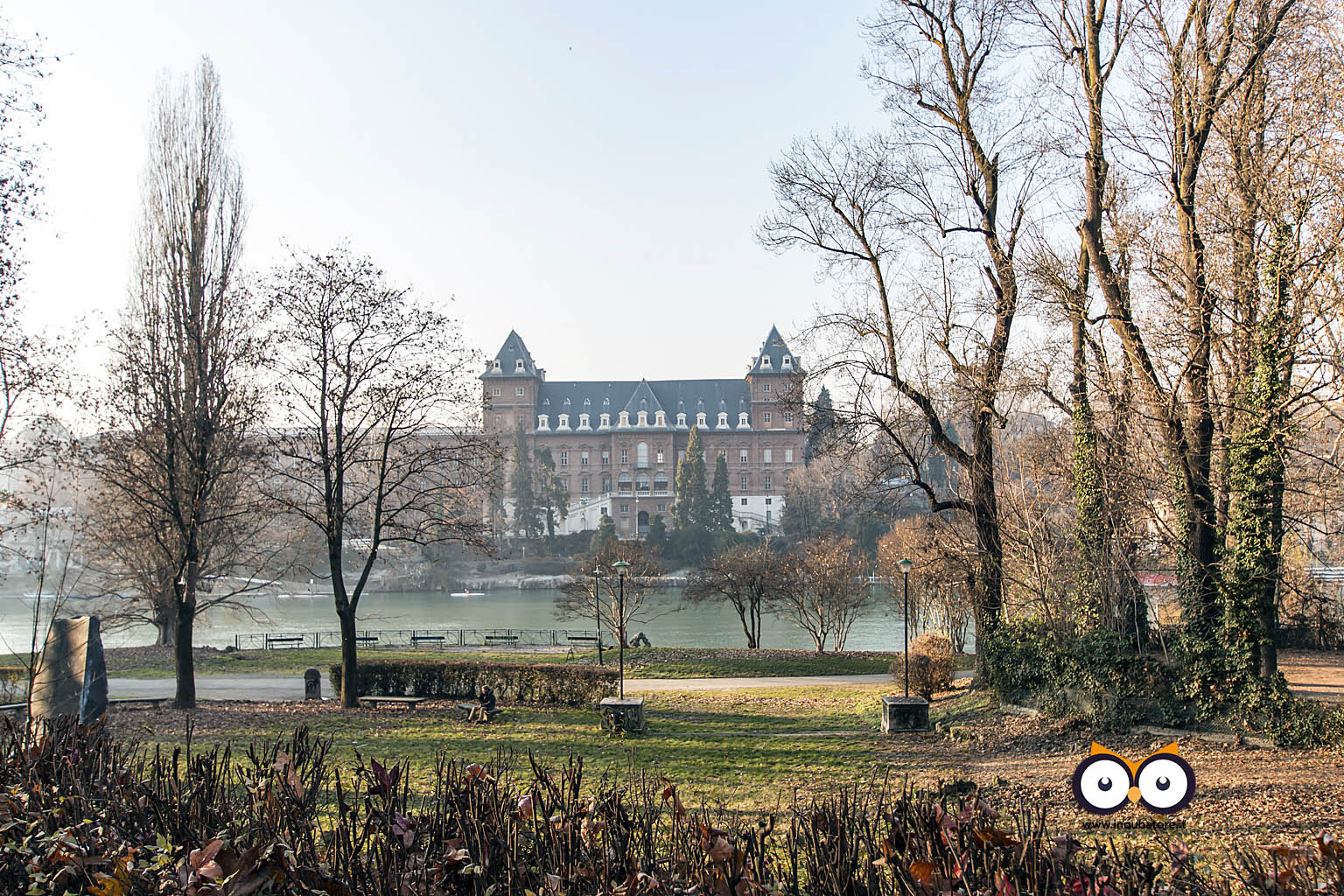 Vista del Castello del Valentino, Torino