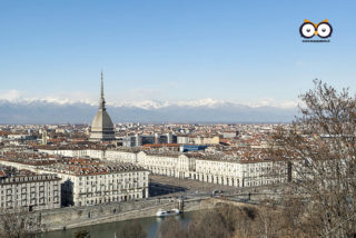 Belvedere dal Monte dei Cappuccini, Torino